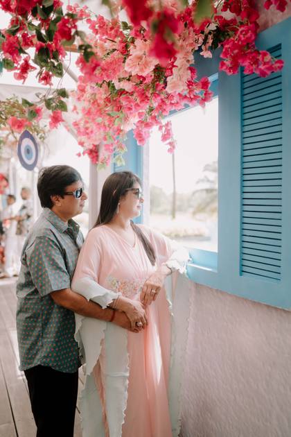 Photo-op and Floral detail — Carnival decor — Alila Diwa Goa